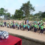 Sport à l'école de Phat Phi Phat. Matériels fournis par l'association le monde des Enfants Hmong