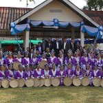 Danseuses du village de phayaphik phak thailande